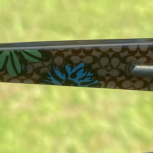 Coach Monica Sand Glasses frames floral tan 51[]15 135 - Picture 6 of 10